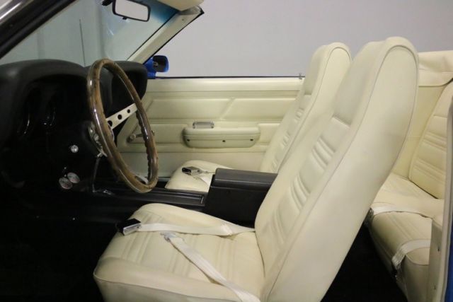 1970 ford mustang convertible 97340 miles grabber blue convertible 351 windsor v