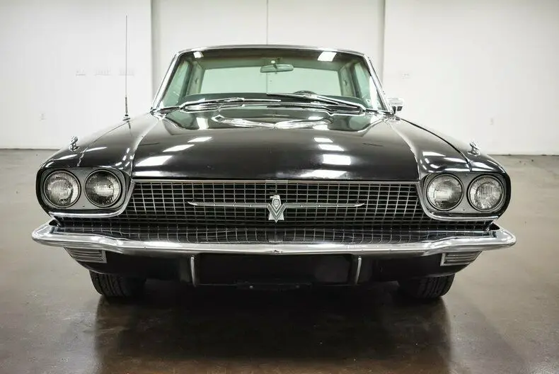 1966 ford thunderbird 86795 miles black hardtop 428 ford v8 automatic