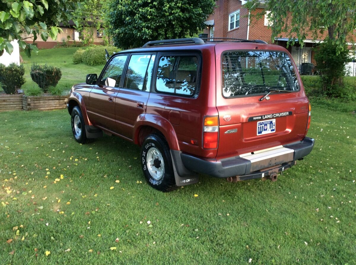 1991 toyota land cruiser 4-door wagon/sport utility- clean carfax- 133,650 miles