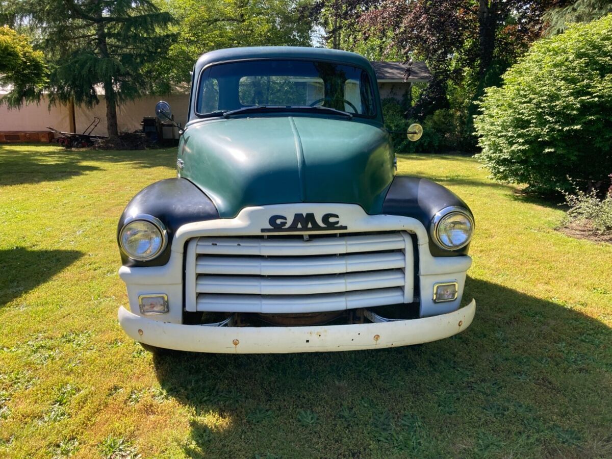 1955 gmc pickup truck, 1st. series, 5 window