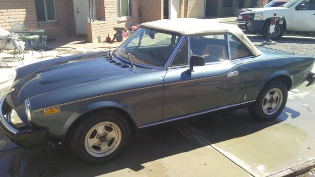 1981 fiat spirder 2000