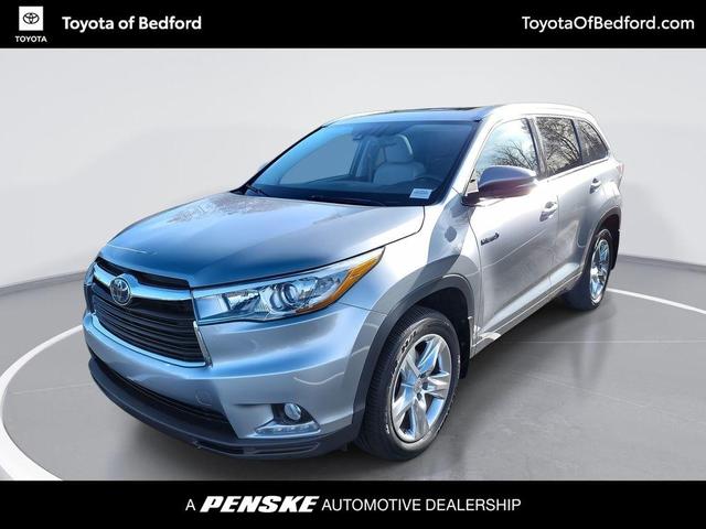 2015 toyota highlander hybrid limited platinum