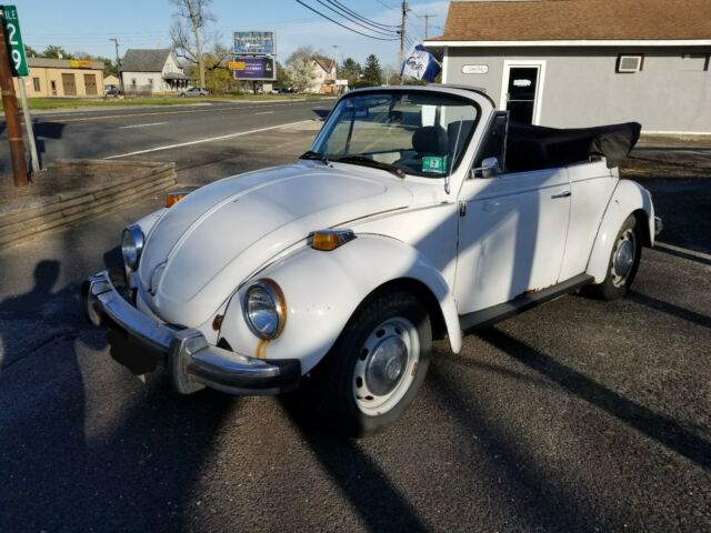 1977 volkswagen beetle white convertible 4cyl 4 speed manual