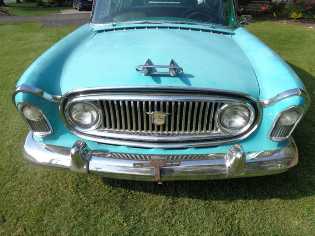 1956 nash ambassador super "body by farina" good