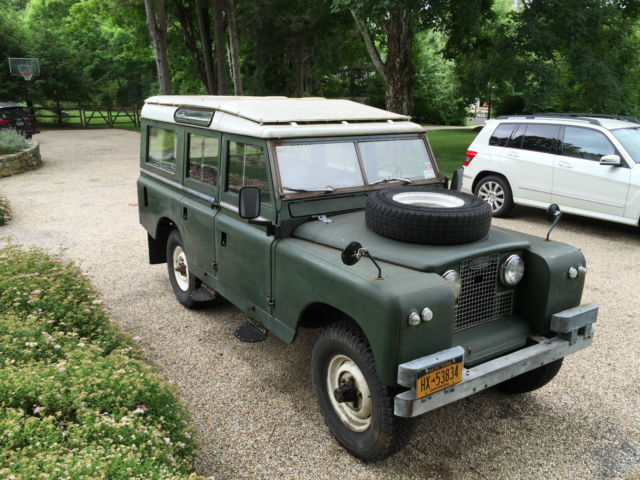 1962 land rover series iia station wagon