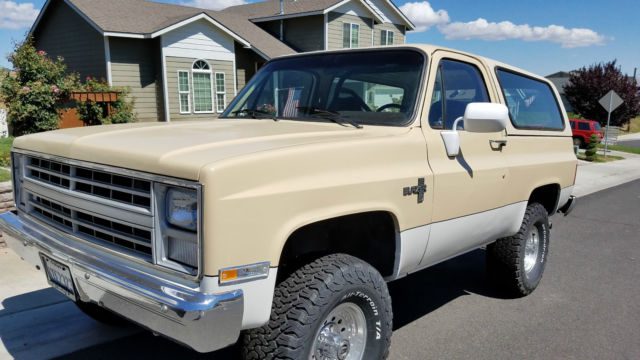 1987 chevy blazer k5 4x4, new transmission w/warranty, new tires/wheels, shocks