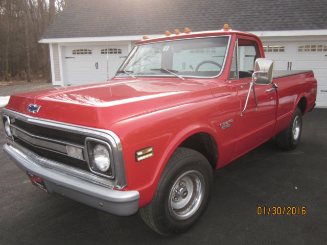 1970 chevrolet cst short bed pickup truck original restored factory air cond
