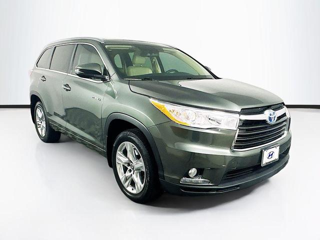 2016 toyota highlander hybrid limited platinum