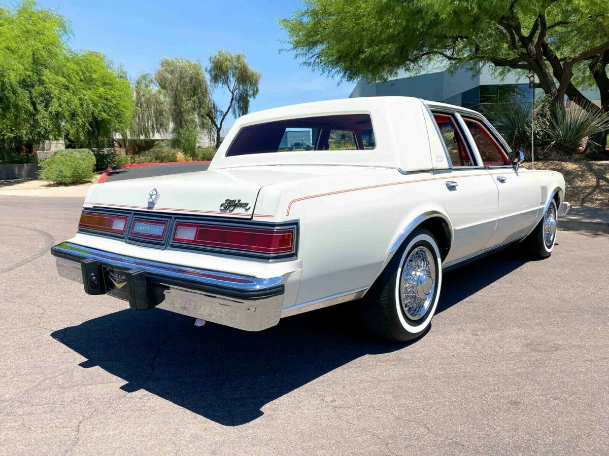 1985 chrysler fifth avenue - absolutely mint - 38k original miles - must see!!