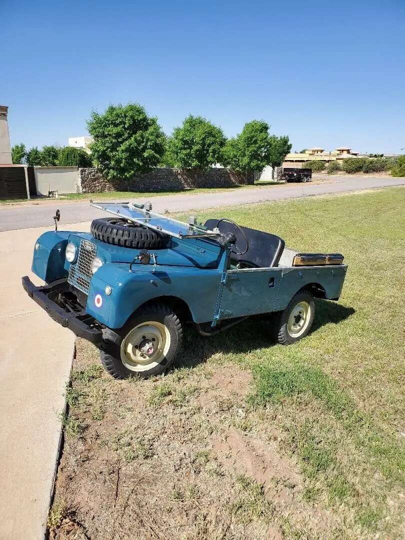 1956 land rover series1 86inch vin. 173602738 left hand drive, positive earth