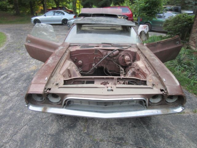 1972 dodge challenger muscle car roller mopar race hot rod cuda 70 71 72 73 74