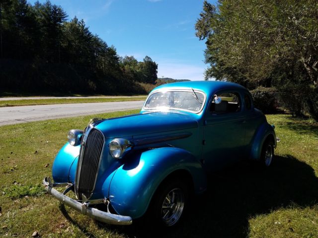 1937' plymouth "gasser" / street rod " 2 dr. 5 window coupe