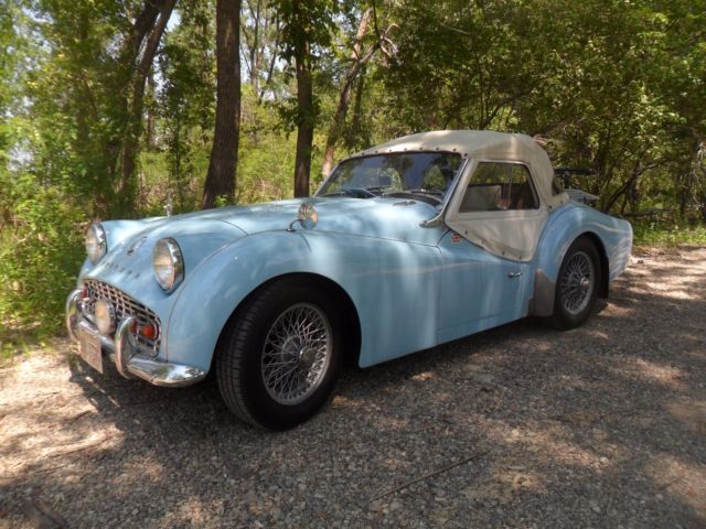 1962 triumph tr3b roadster
