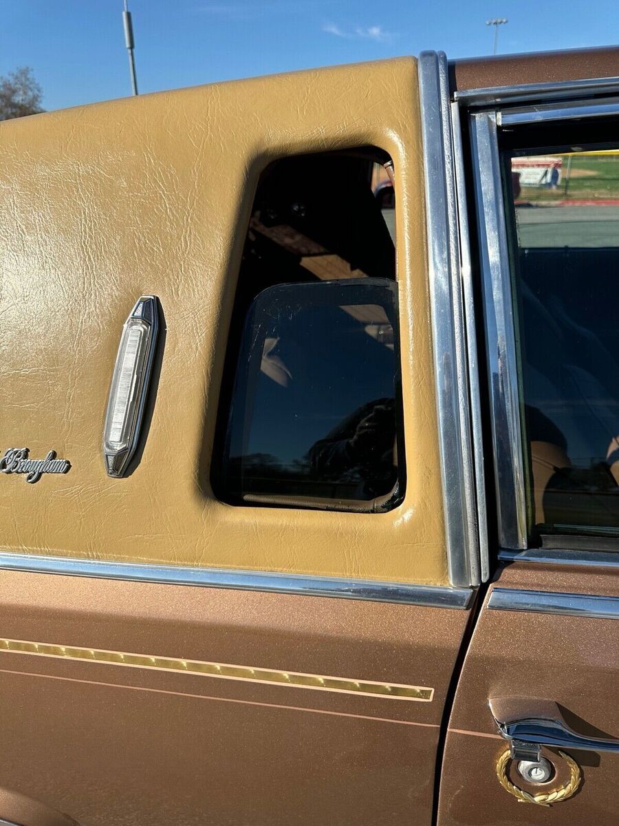1982 cadillac fleetwood brown rwd automatic brougham