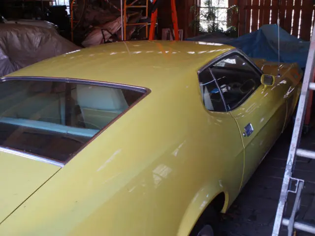 1971 ford mustang mach1 barn find