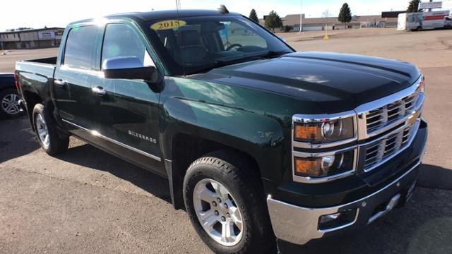 used 2015 chevrolet silverado 1500 4x4 crew cab ltz great falls, mt 59405 for sale in great falls, montana