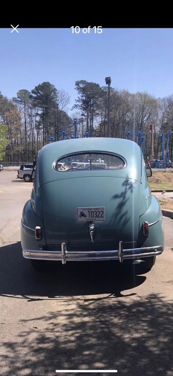 1941 ford super deluxe sedan blue rwd manual super deluxe