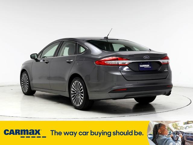 2018 ford fusion se