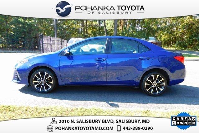 certified 2017 toyota corolla se salisbury, md 21801 for sale in salisbury, maryland