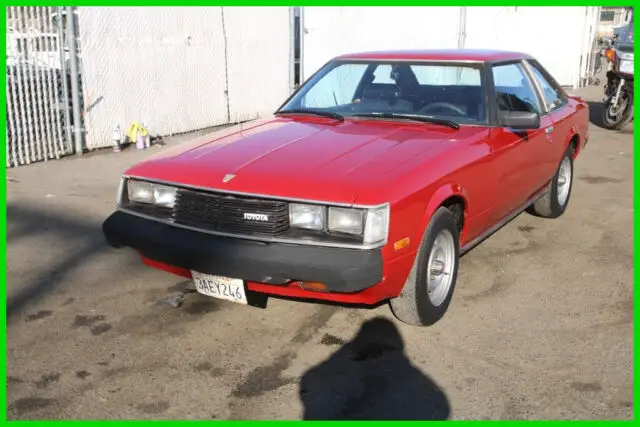 1980 toyota celica 4 cylinder manual no reserve
