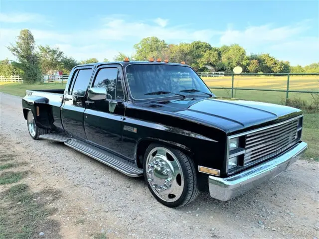 1983 gmc c3500 crew cab dually ls3 swap, 22" alcoa wheels, pickup truck
