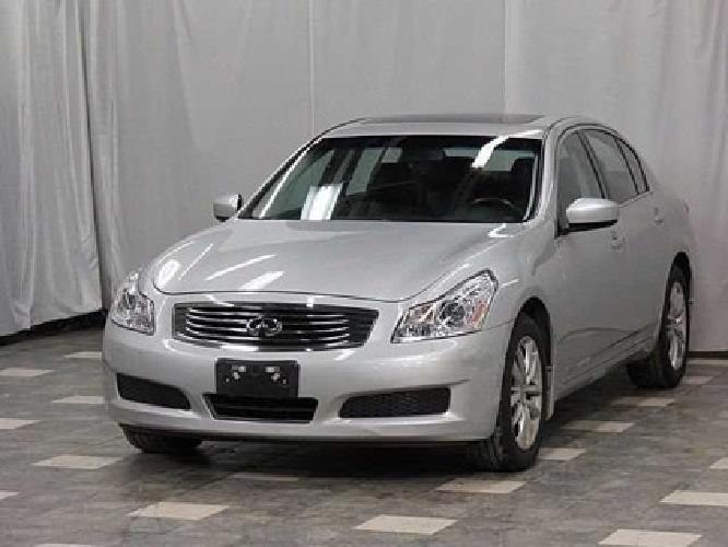 2009 infiniti g37x awd only 30k wrnty htd lthr mroof loaded in chesterland, oh