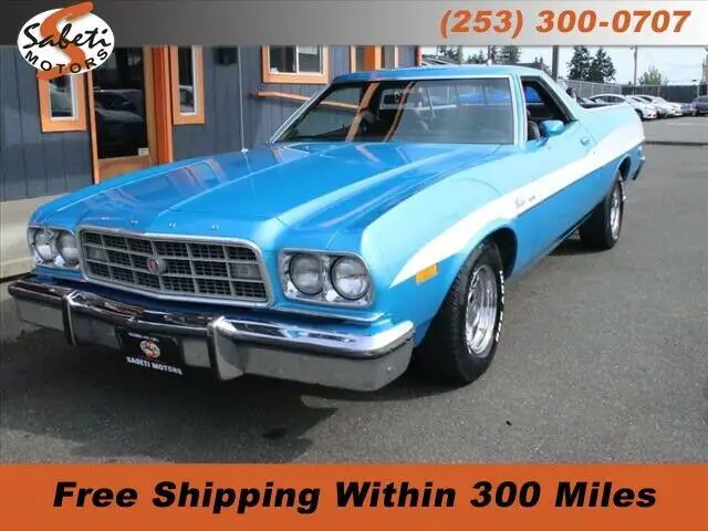 blue ford ranchero with 71,950 miles available now!
