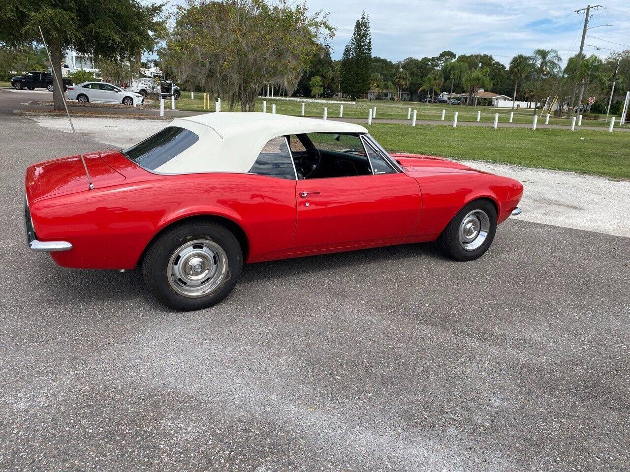 1967 chevrolet camaro convertible titleclean 4 speed transmission