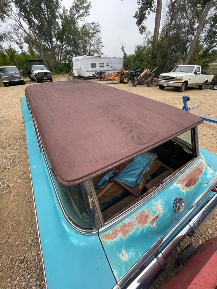 1960 station wagon rat rod rare kingswood 3rd row 1959 long roof