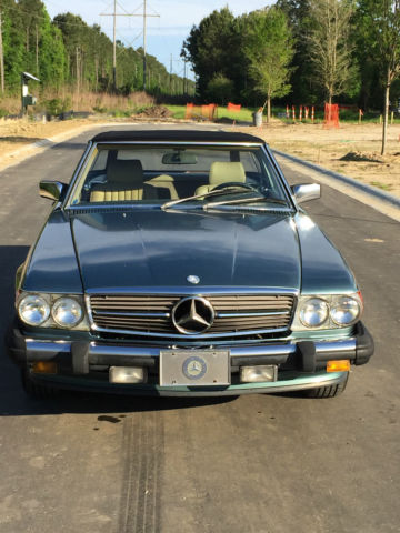 1989 mercedes-benz 560sl base convertible 2-door 5.6l