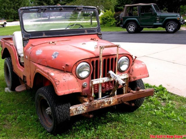 vintage barn find 1962 willys jeep cj5 cj-5 project willy's project