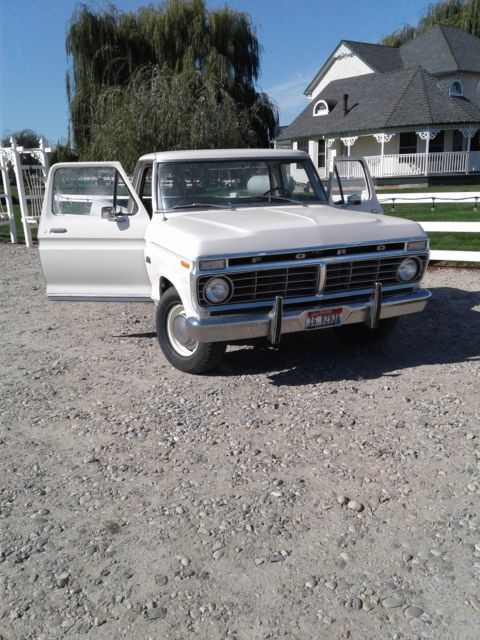 1973 ford f-100 390 trailer hauler