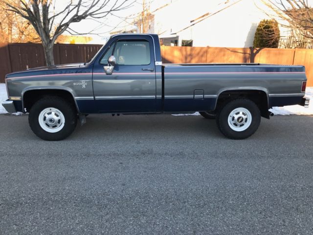 1986 chevy truck silverado 4x4 k20 3/4 ton 427 v8 very clean must see