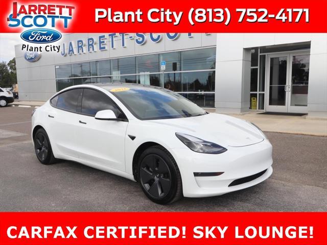 2021 tesla model 3 standard range plus