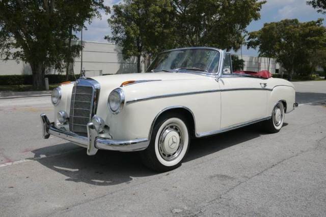 1959 merceds benz 220 s convertible completely restored!