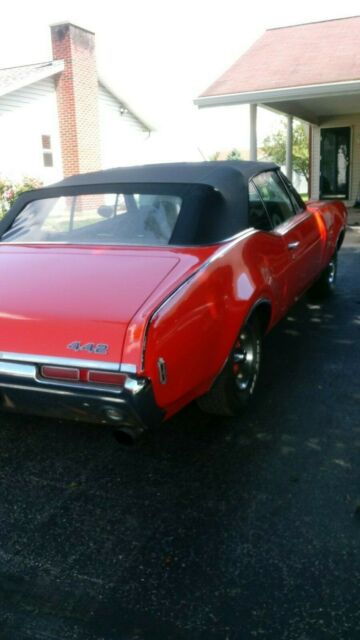 real 1968 oldsmobile 442 convertible 455-4v 365hp...see video