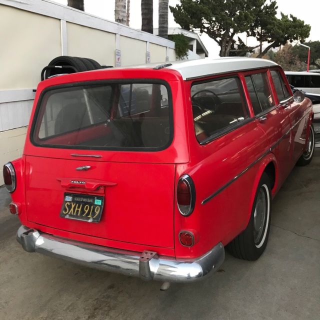 1966 volvo 220 122 amazon station wagon original california car, 4 speed manual