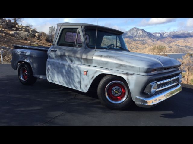 1964 chevy c-10 stepside, hot rod, custom