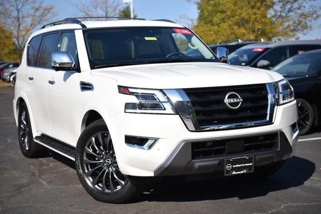 2024 nissan armada platinum