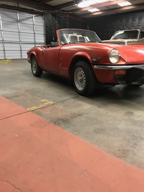 1977 triumph spitfire 1500 roadster