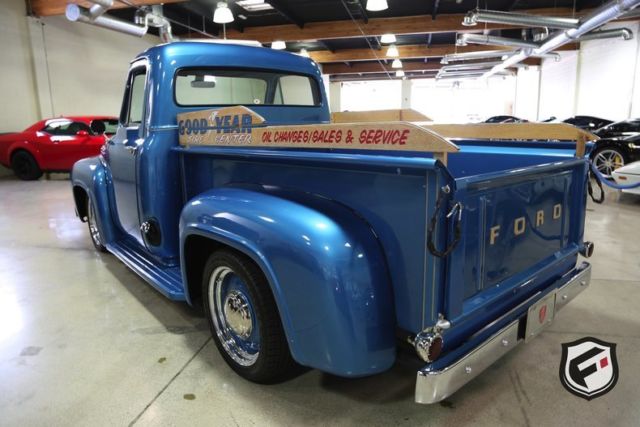 1954 f100 with fuel injected 5.0 coyote, custom chassis, wilwood brakes, a/c!!