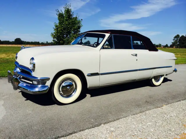 1950 ford deluxe convertible v8