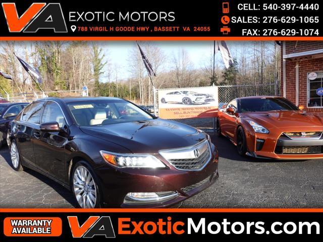 2014 acura rlx technology package