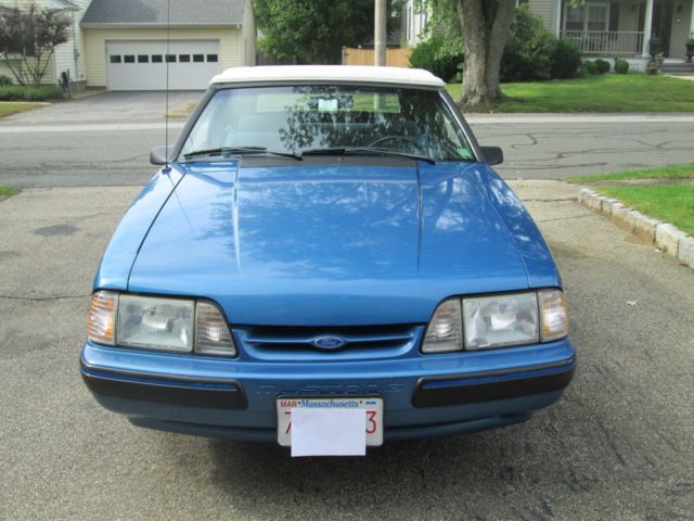 !987 mustang lx convertible clean, no rust, low mileage