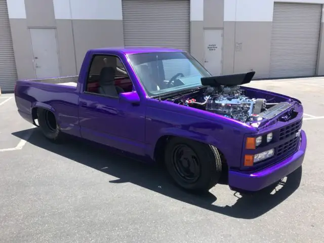 1988 silverado stroker 1150hp drag race custom 588ci 1471 blower no reserve
