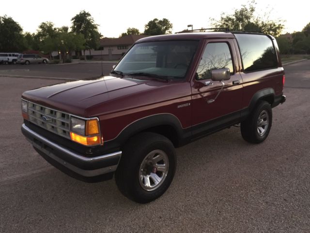 1989 bronco ii 4x4 eddie bauer edition arizona no rust example free shipping