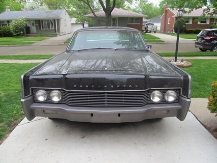 1966 lincoln continental - black on black suicide doors! must sell asap!!!!