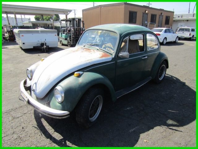 c 1968 volkswagen beetle 4-cylinder gas automatic no reserve