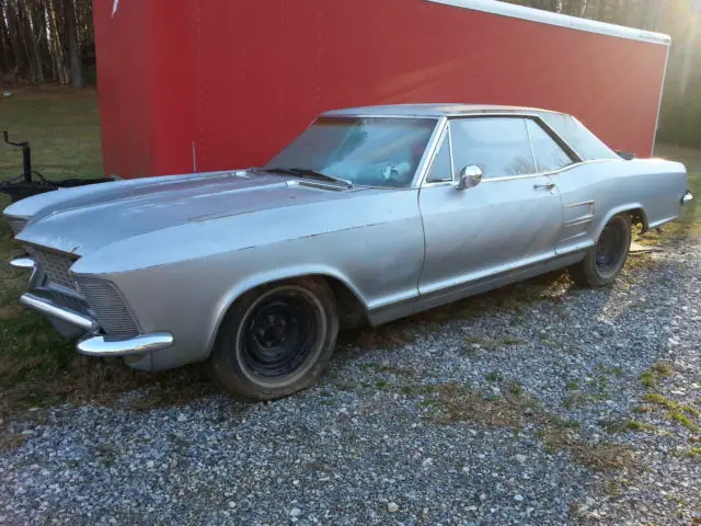 1963 buick riviera 2-door hardtop 401 numbers matching