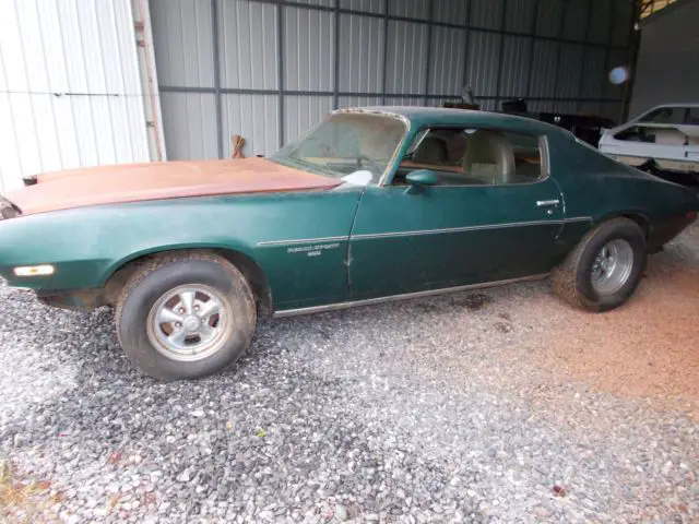 1972 camaro split bumper rally sport barn find rs ss z28 1970 1971 1973 1969 1/2